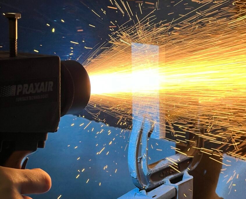 Wire Arc Coating | Advanced Thermal Spray Coating Process Wire Arc Thermal Spray Coating at ICR | High-Performance Coating for Engine Components